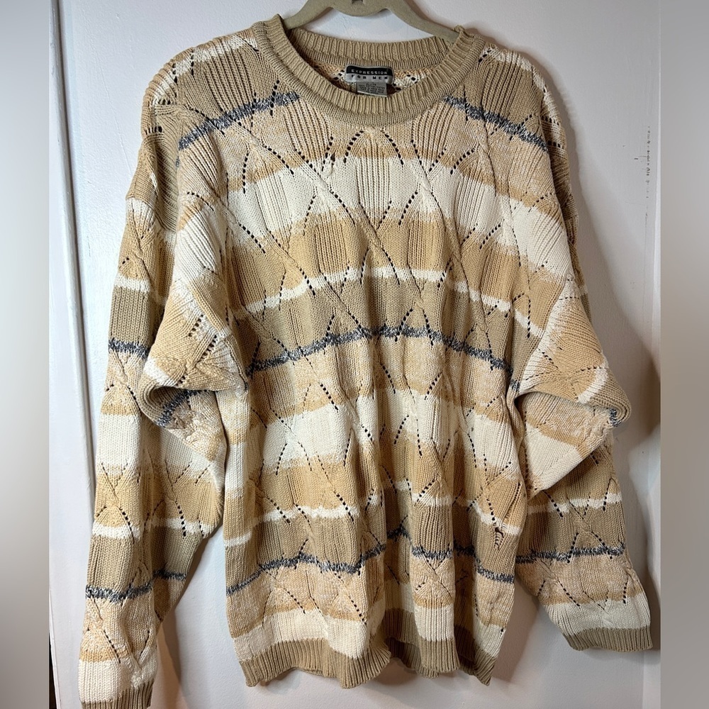 Vintage man’s cotton sweater size XL